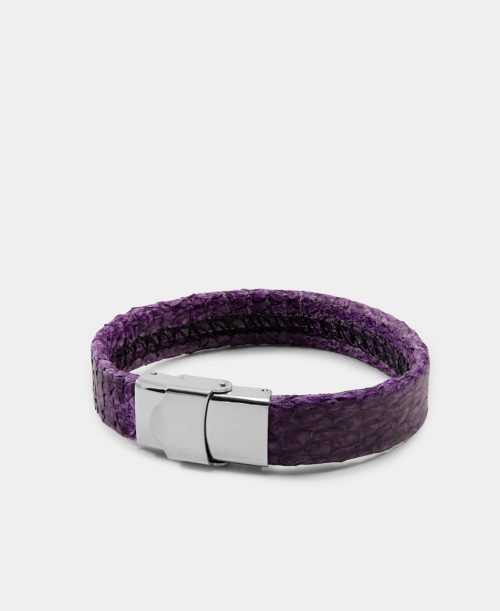 Laša Ādas Rokassprādze Violeta