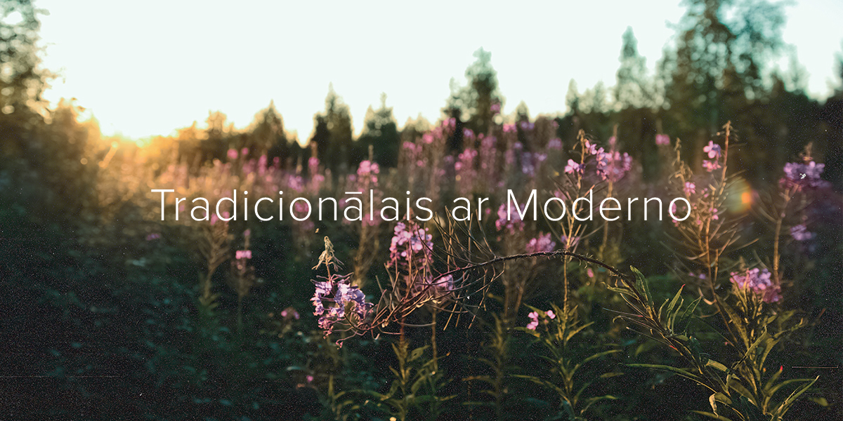 Tradicionālais ar moderno